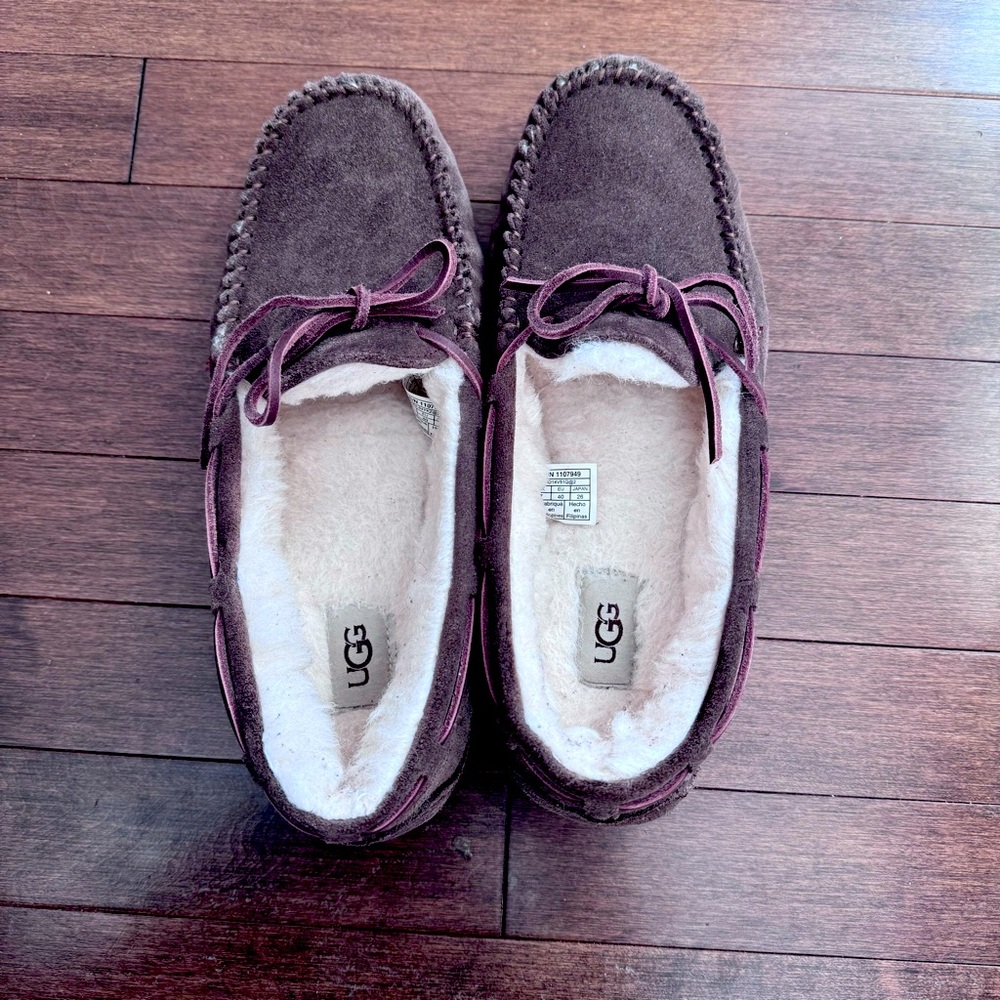 UGG Dakota Slippers.  Size 9.  Espresso color.